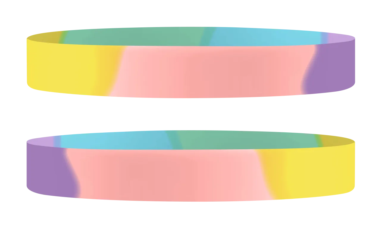 Unicorn SOS armband kind met naam en telefoonnummer